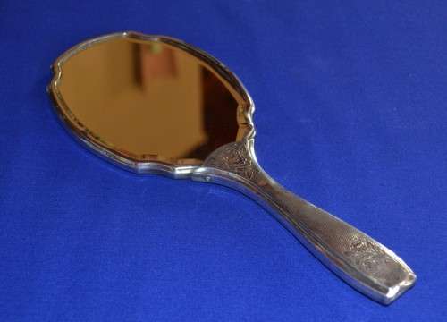 Plated Hand Mirror