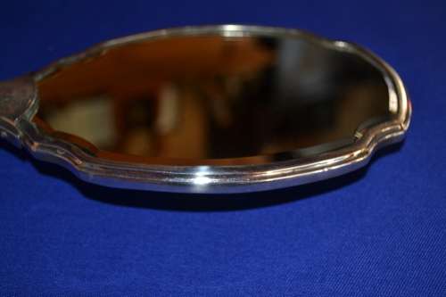Plated Hand Mirror