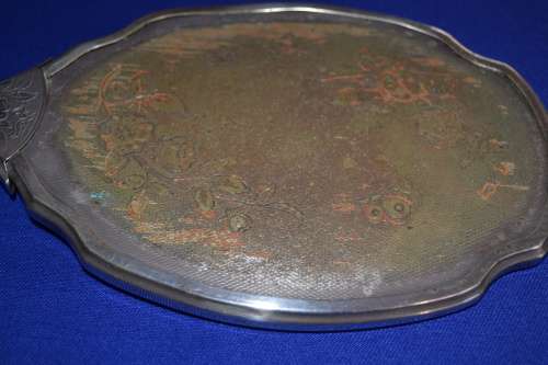 Plated Hand Mirror