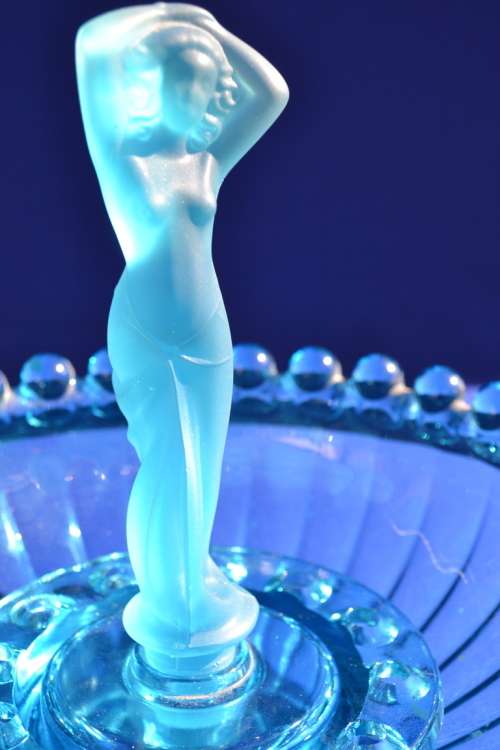 Josef Inwald Art Deco Glass Float Centrepiece set