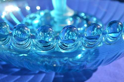 Josef Inwald Art Deco Glass Float Centrepiece set
