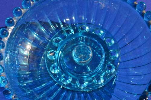 Josef Inwald Art Deco Glass Float Centrepiece set