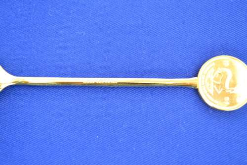 Gold Plated Kruger Coin Spoons