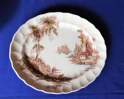 Johnson Brothers The Old Mill Platters and Serving Dish with Lid