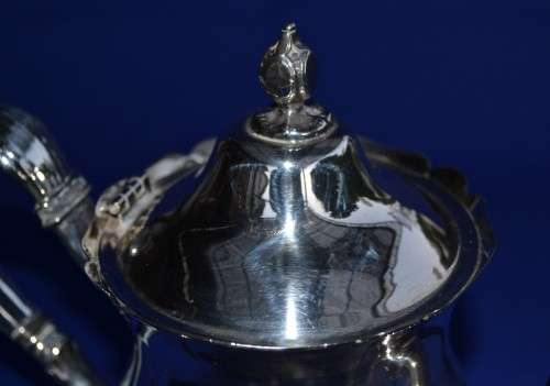 Silver Plate Tea / Coffee Pot and Milk Jug