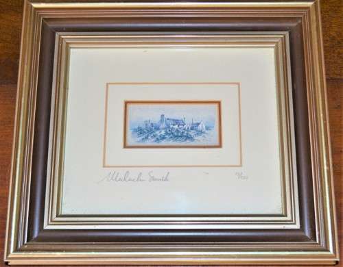 Malachi Smith Signed Limited Edition Print - Framed behind Glass