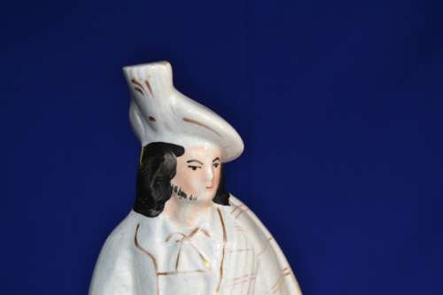 19th Century Staffordshire  Scottish highlander Huntsman on Horseback