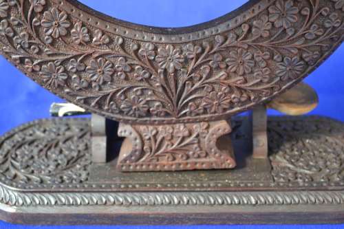 Antique Indian Carved Dinner Gong