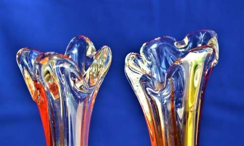 Murano Glass "Finger" Vases--1960