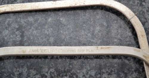 Eclipse no 7 coping saw plus one other