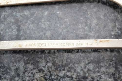 Eclipse no 7 coping saw plus one other