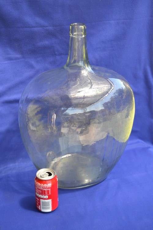Demijohn Clear Glass Bottle