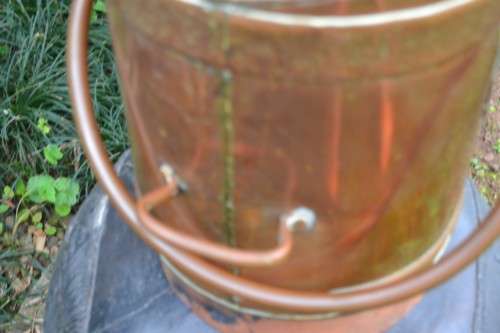 Copper Coal Scuttle - Vintage