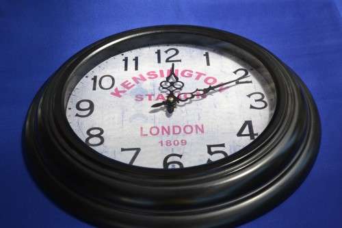 Kensington Station Wall Clock - Battery Operated