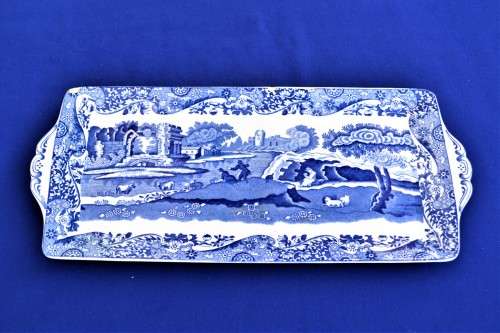 Spode  Blue Italian Sandwich Tray