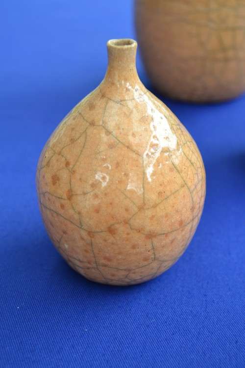vintage studio pottery Display Items - Set of Three