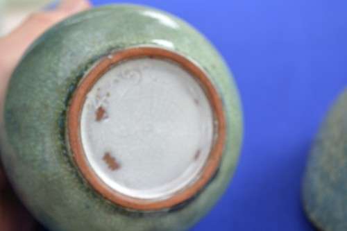Vintage Studio Pottery Bowl Vases