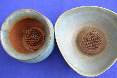 Vintage Studio Pottery Bowl Vases