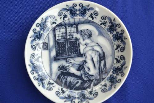 Vintage Oude Molen Fabriek Delft Plates - Small
