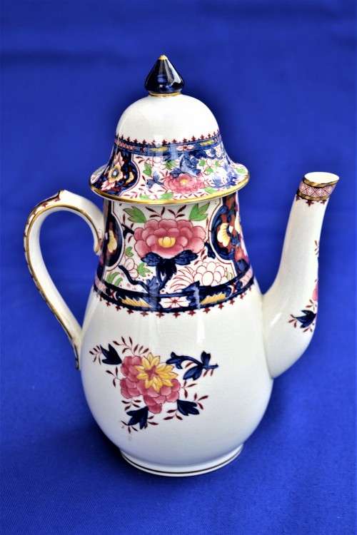 Booths Silicon China Antique Tea Pot