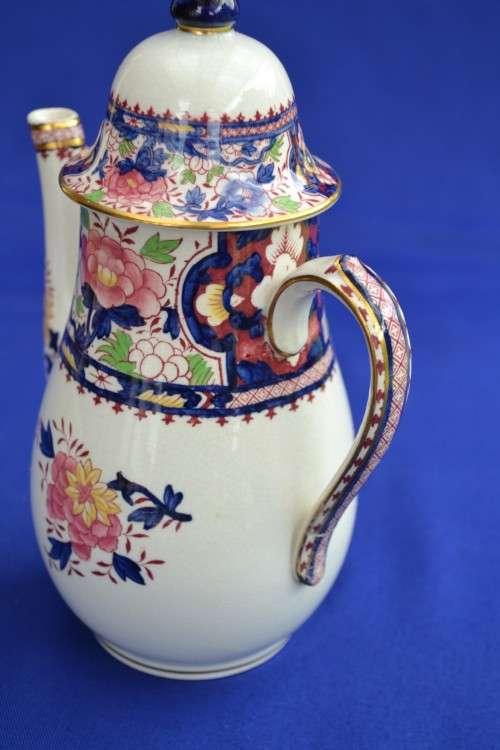 Booths Silicon China Antique Tea Pot