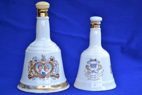 Bells Scotch Whisky Commemorative Decanters By Wade