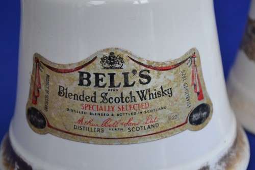 Bells Scotch Whisky Commemorative Decanters By Wade