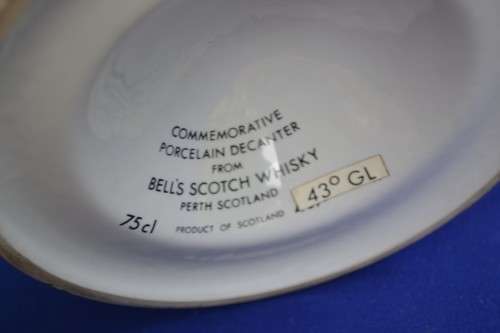 Bells Scotch Whisky Commemorative Decanters By Wade