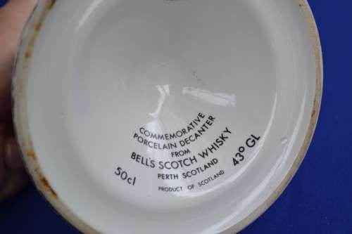 Bells Scotch Whisky Commemorative Decanters By Wade