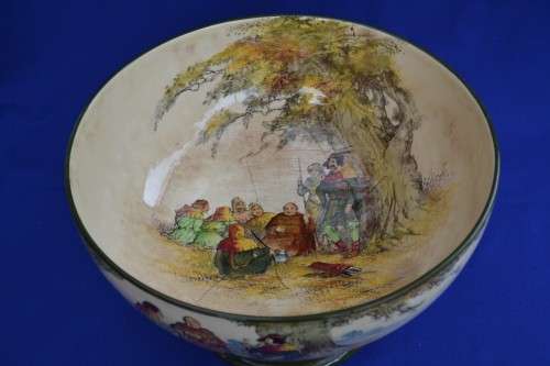 Royal Doulton Punch Bowl D3751 rare 1110 years old