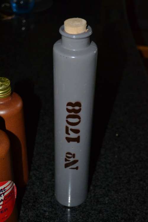 Pub Display Stoneware Bottles - Five Pieces