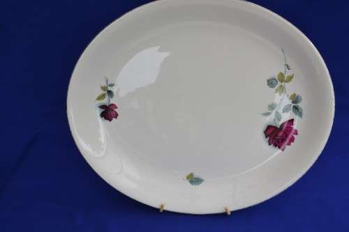 Alfred Meakin "Rose Supreme" Platters and Gravy Boat--VERY VERY RARE