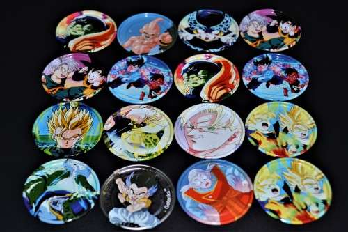 Simba Dragon Ball Z Metal Tazos