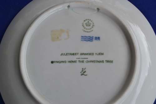 Royal Copenhagen Christmas Plate 1980