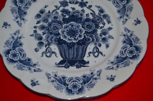Oude Molen Fabriek Delft Blaauw Large Wall / Display Plate