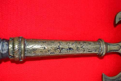 Vintage Brass Viking Style Axe