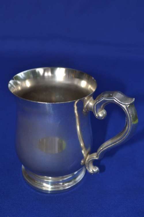 Silver Plate Mug - Made in Hong Kong