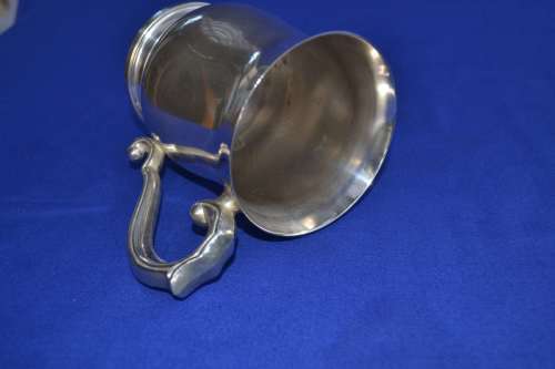 Silver Plate Mug - Made in Hong Kong