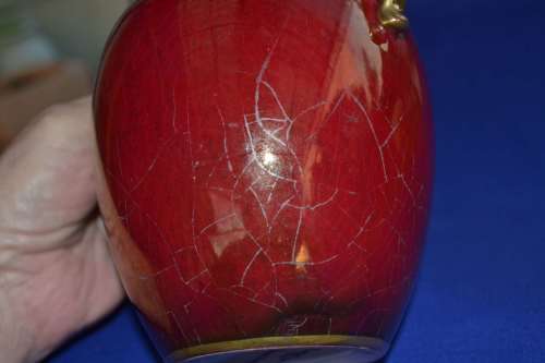 Carlton Ware Rouge Royale Vase c1940's