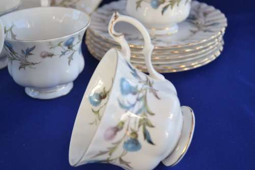 ROYAL ALBERT Brigadoon Tea Set - 21pce