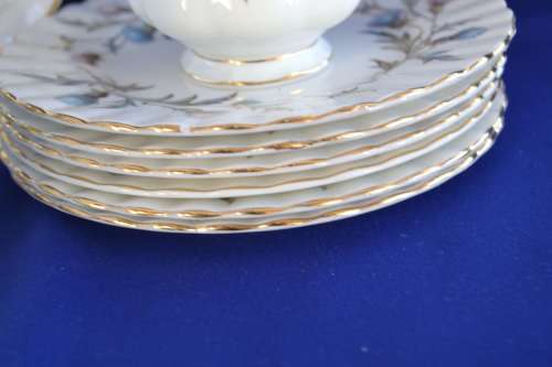 ROYAL ALBERT Brigadoon Tea Set - 21pce