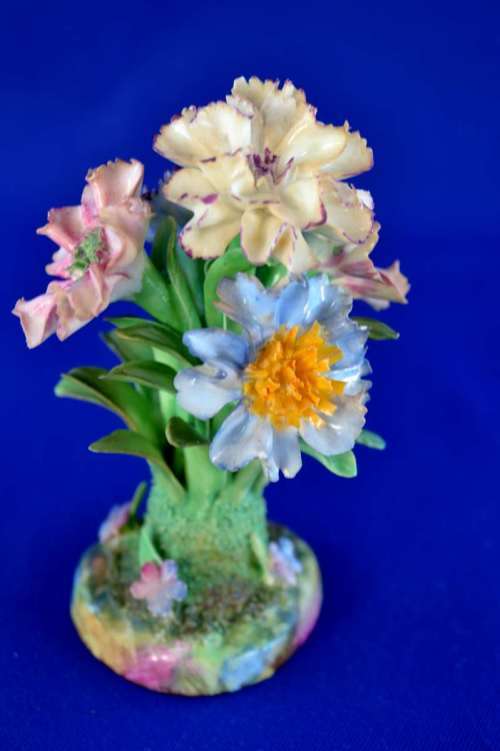 Royal Staffordshire Posy and  Candle Holder