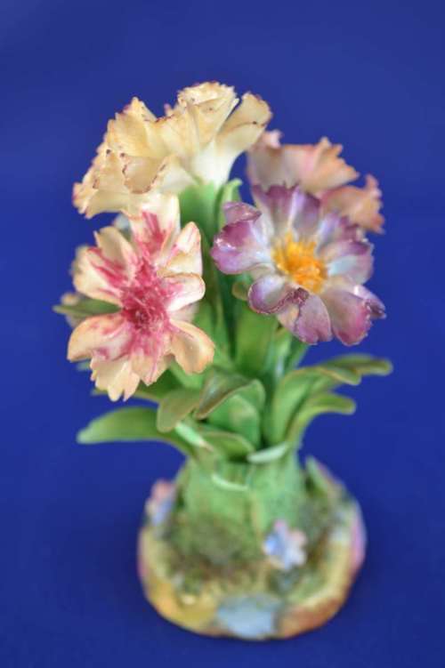 Royal Staffordshire Posy and  Candle Holder
