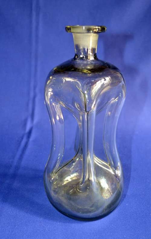 Holmegaard `Kluk Kluk` Clear Glass Decanter