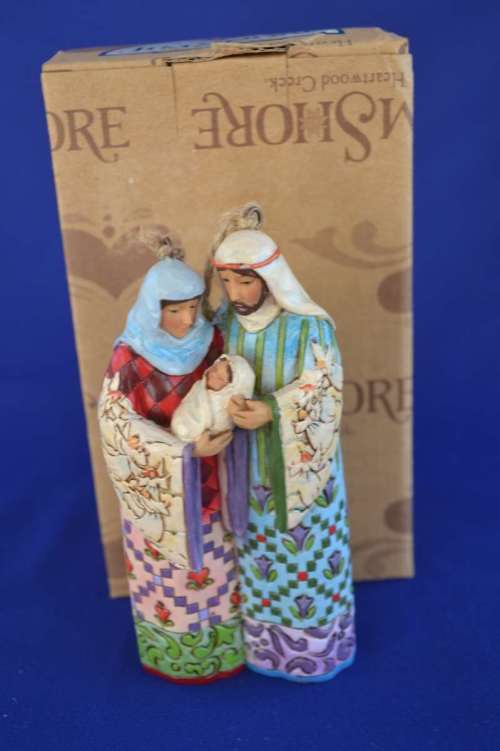 Jim Shore "Holy Family" Figurine / Hanging Ornament - Boxed