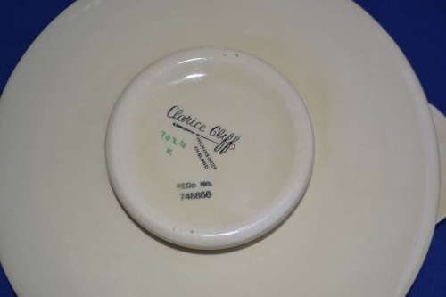 Clarice Cliff Vegetable Tureen and Bizarre Ravel Plate