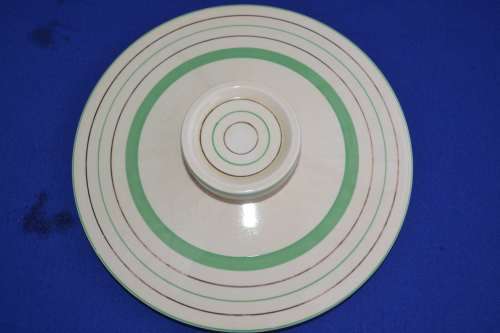 Clarice Cliff Vegetable Tureen and Bizarre Ravel Plate