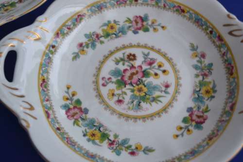 Coalport `Ming Rose` Sweet Dishes -Six Pieces