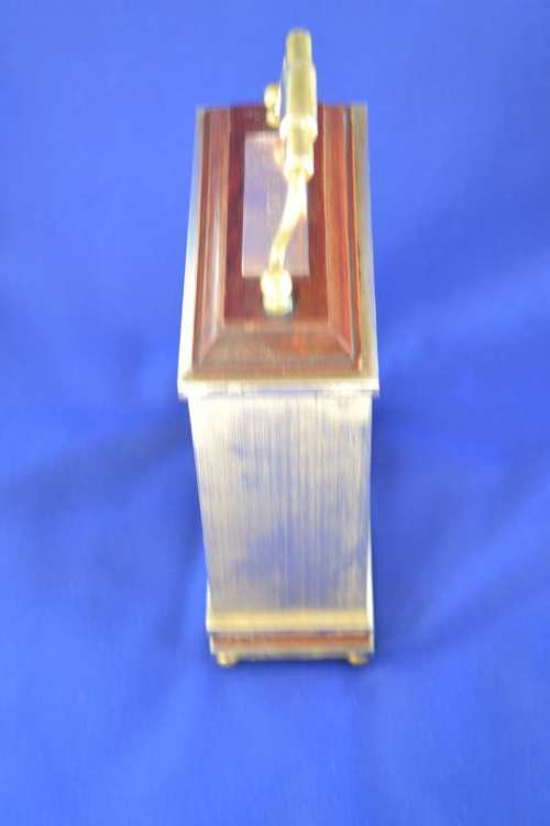 Seiko Quartz Brass Carriage / Mantle Clock