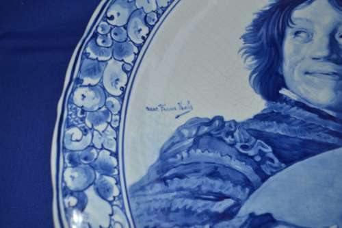 Delft Joost Thooft and Labouchere Large Charger dated 1897